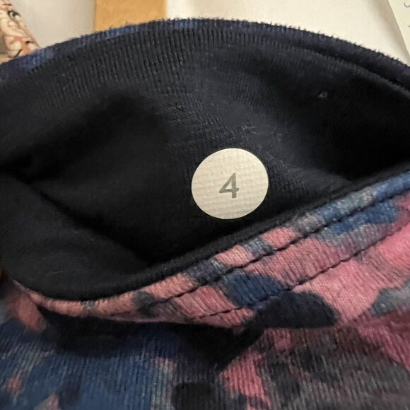 LULULEMON Wunder Under Leggings Sz 4 Moody Mirage Bark Berry Deep Navy Pant Yoga - Picture 5 of 5